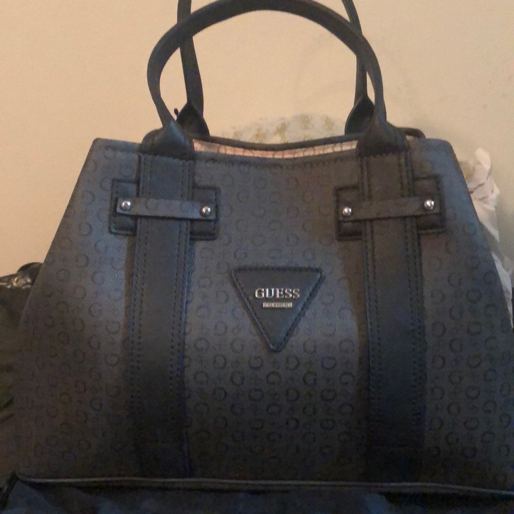 Guess Black Handbag NWT